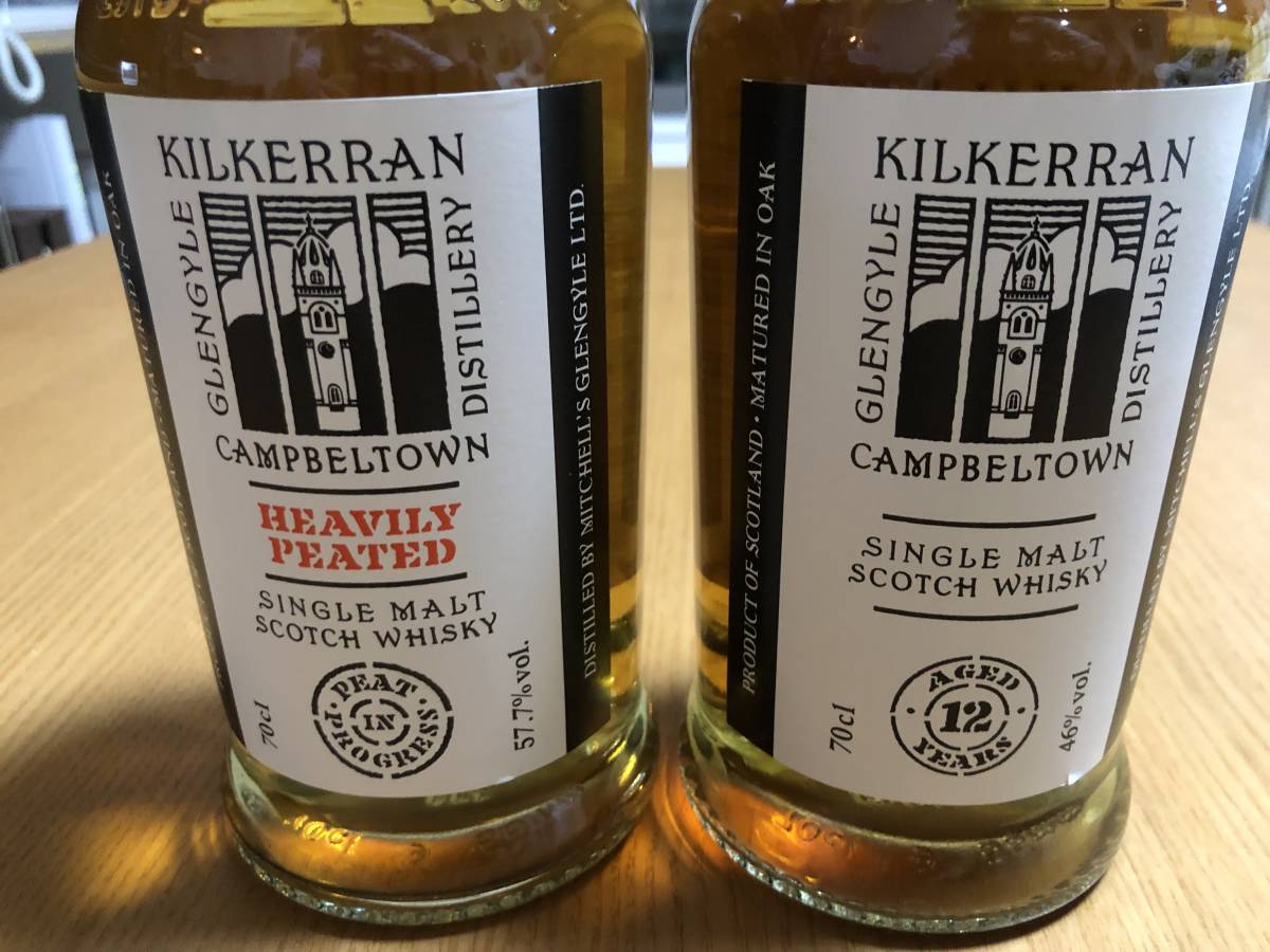 【希少 未開封 2本セット】キルケラン 12年 700ml,46,0%／へビリー ピーテッド 700ml,57,7% KILKERRAN AGED 12 YEARS & HEAVILY PEATED 5_画像3