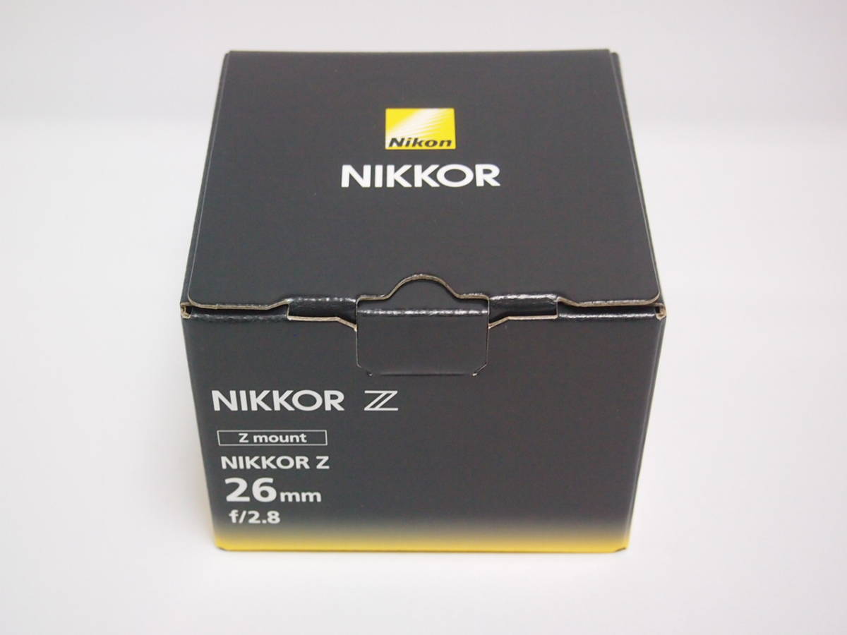 未使用品 NIKKOR Z 26mm f/2.8_画像1