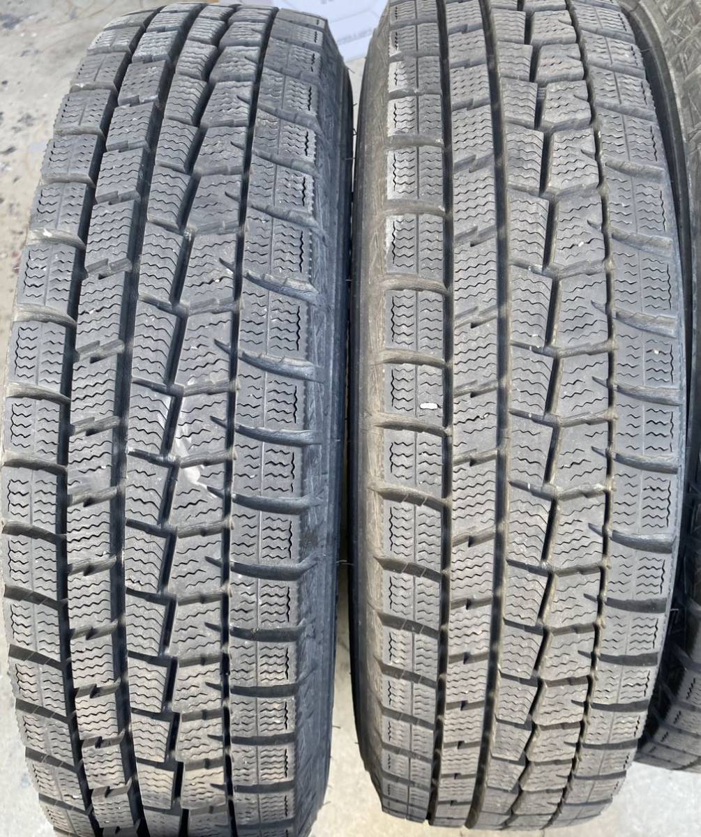 155/80R13 ダンロップ ウィンターマックス スタッドレス４本売り ２本ずつ出品　送料込み_画像2