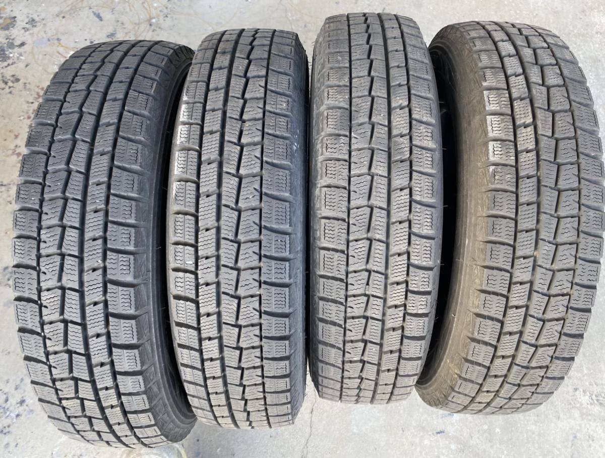 155/80R13 ダンロップ ウィンターマックス スタッドレス４本売り ２本ずつ出品　送料込み_画像1