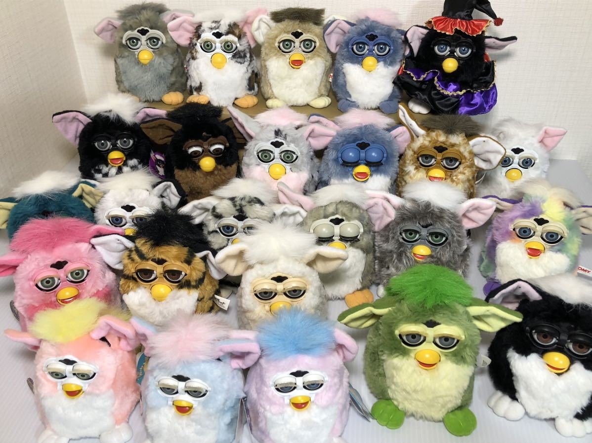 〈ジャンク〉ファービー まとめ売り 25体 TIGER TOMY Furby_画像1