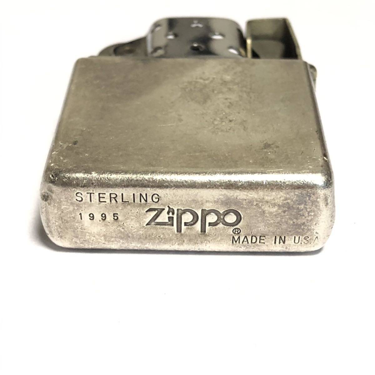 ジャンク ZIPPO スターリングシルバー 1995 ジッポ STERLING_画像3