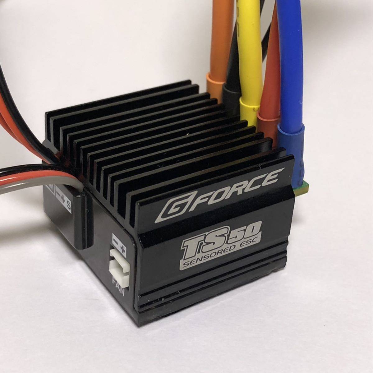 G FORCE TS50 ESC Gフォース SUPER FAST ブラシレスモーター 13.5T_画像2