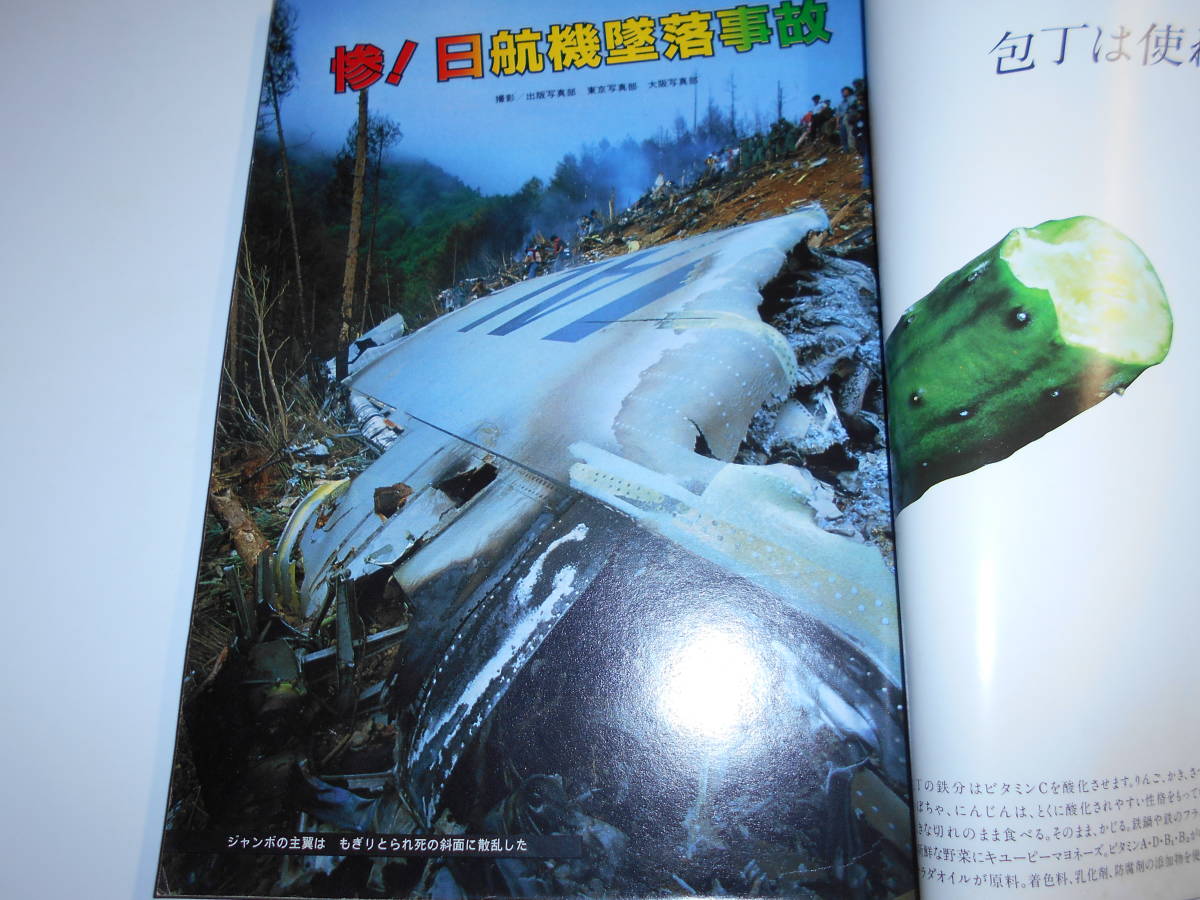 サンデー毎日 1985年昭和60年9 1 日航機大惨事/日航機墜落事故/日本航空123便墜落事故/赤塚不二夫/山本寛斎/柏木由紀子(坂本九夫人の画像2