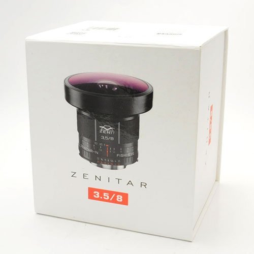 【未使用品】現状渡し ゼニット ZENIT ZENITAR-N 8mm F3.5 FISH-EYE Nikon Fマウント フィッシュアイ ゼニター ニコン用_画像6