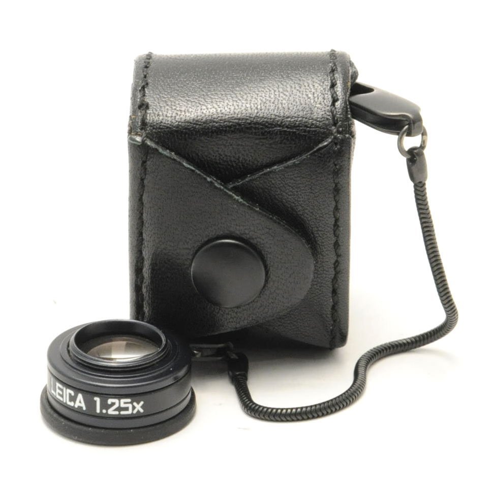 【中古品】並品 現状渡し ライカ Leica ビューファインダーマグニファイヤー 1.25×_画像1