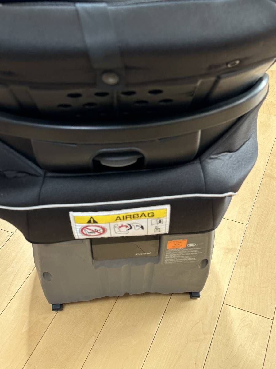 コンビ チャイルドシート ISOFIX ブラックCC-UID 044348_画像4