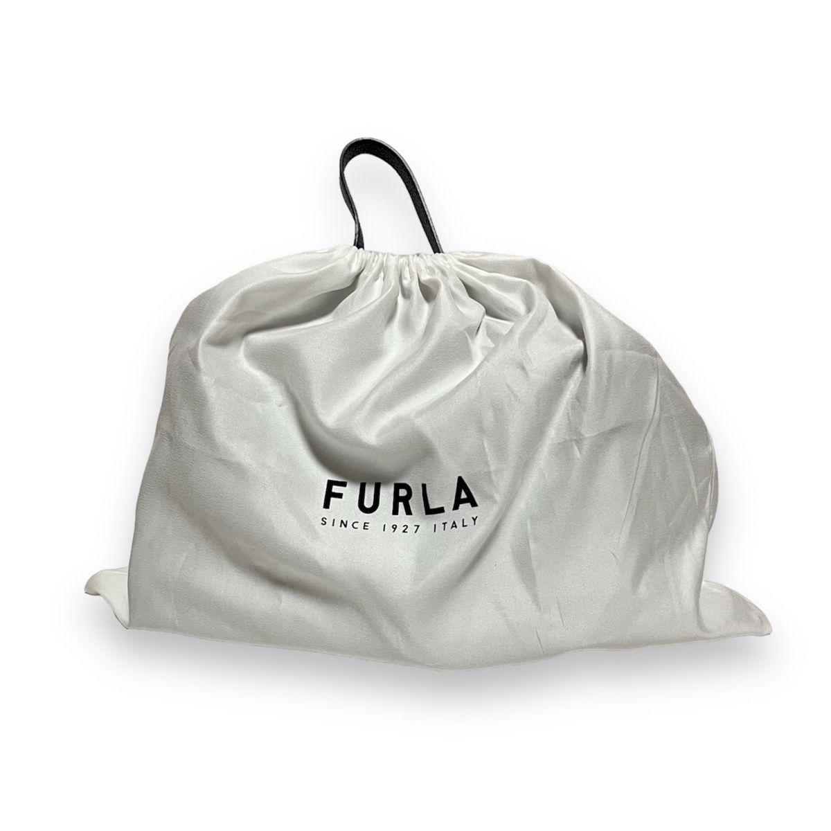 FURLA ★ フルラ ★ ハンドバッグ バッグ ショルダー フォーマル かばん レザー 革 ブラック 黒 バックスキン ブランド