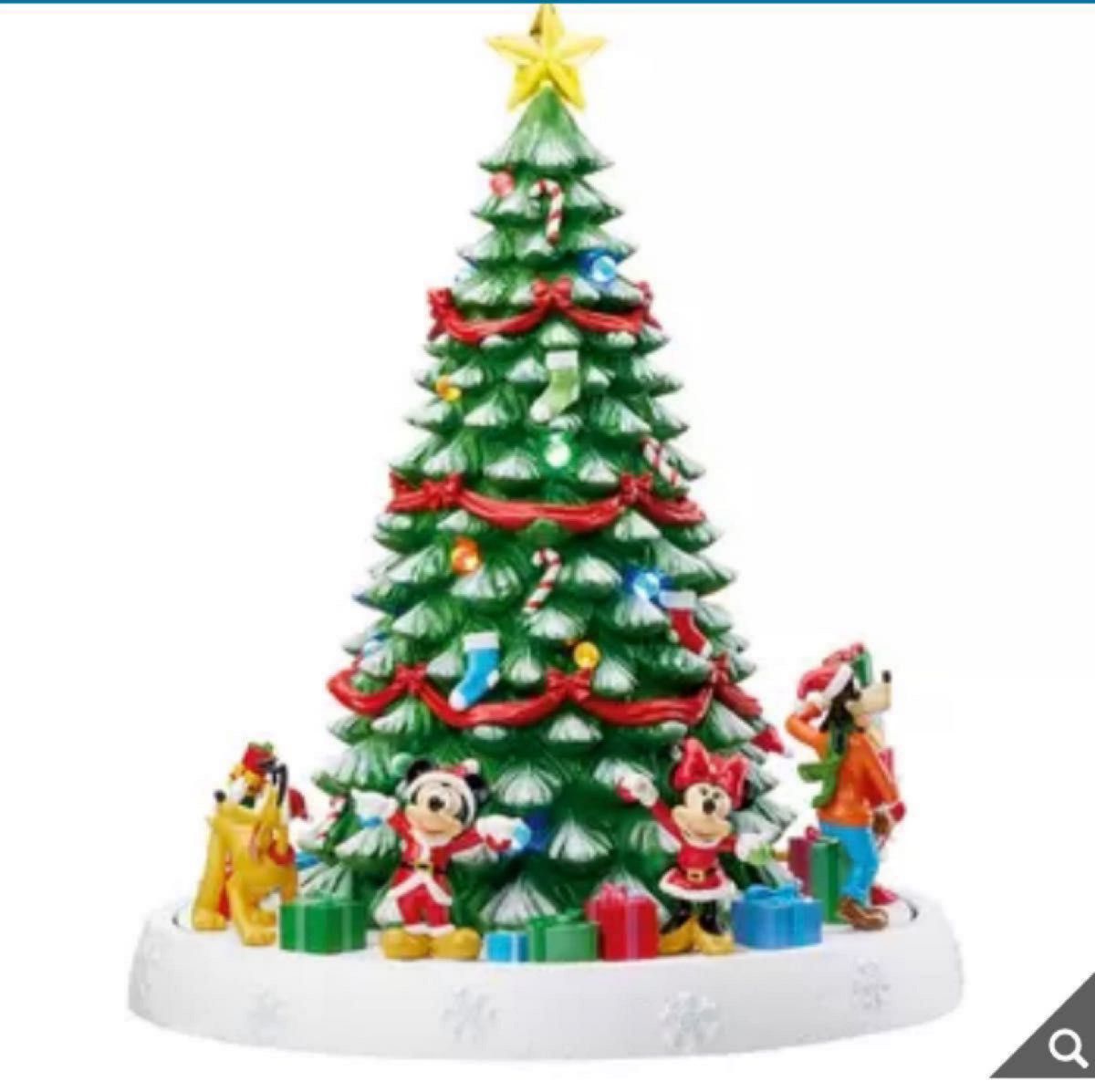 新品 クリスマスツリー ディズニー イルミネーション オルゴール