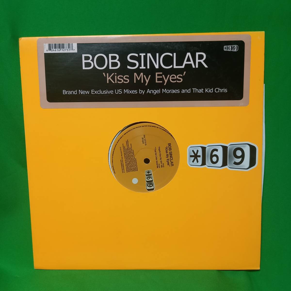 12' レコード Bob Sinclar - Kiss My Eyes (Exclusive US Mixes)_画像1