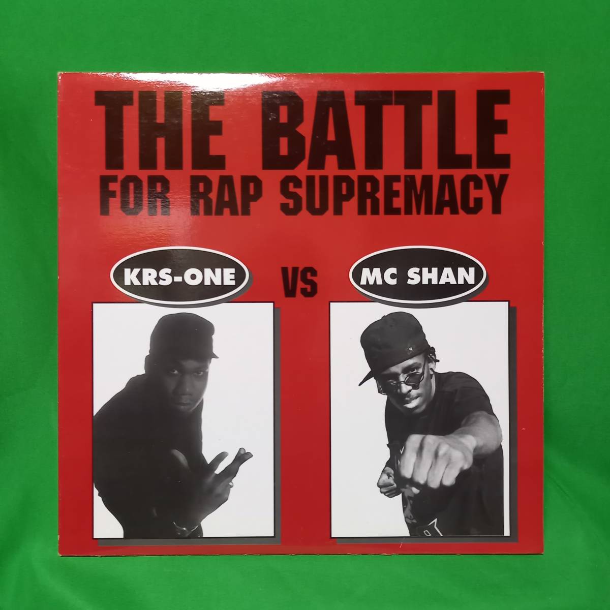 LP レコード KRS-One VS MC Shan - The Battle For Rap Supremacyの画像1