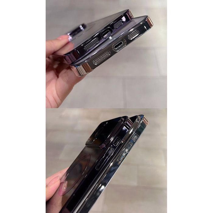 iphone14ケース カーバー TPU　指紋防止耐衝撃ブラック1