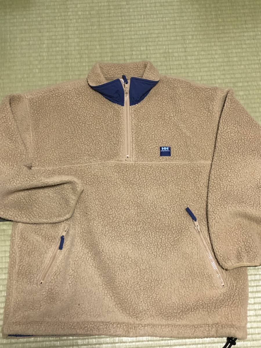 希少　古着 オールドHELLY HANSEN ヘリーハンセンフリース ジップアップ ジャケット ゴールドウィン社製 アウター　サイズL_画像1