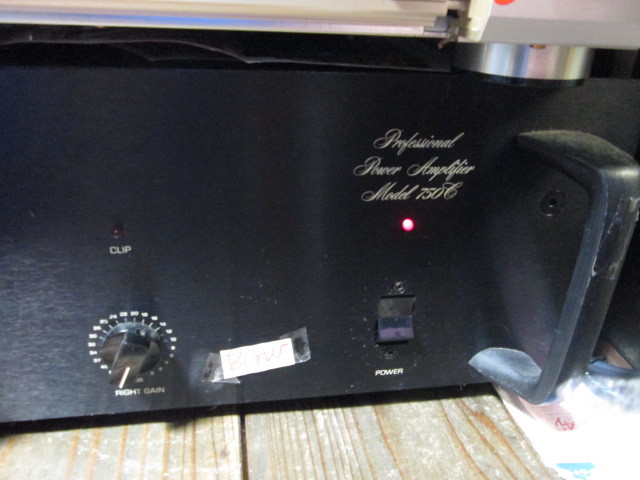 BGW-750パワーアンプ、USAーNO-2- 一般 BGW-750パワーアンプ、USAーNO-2- 一般