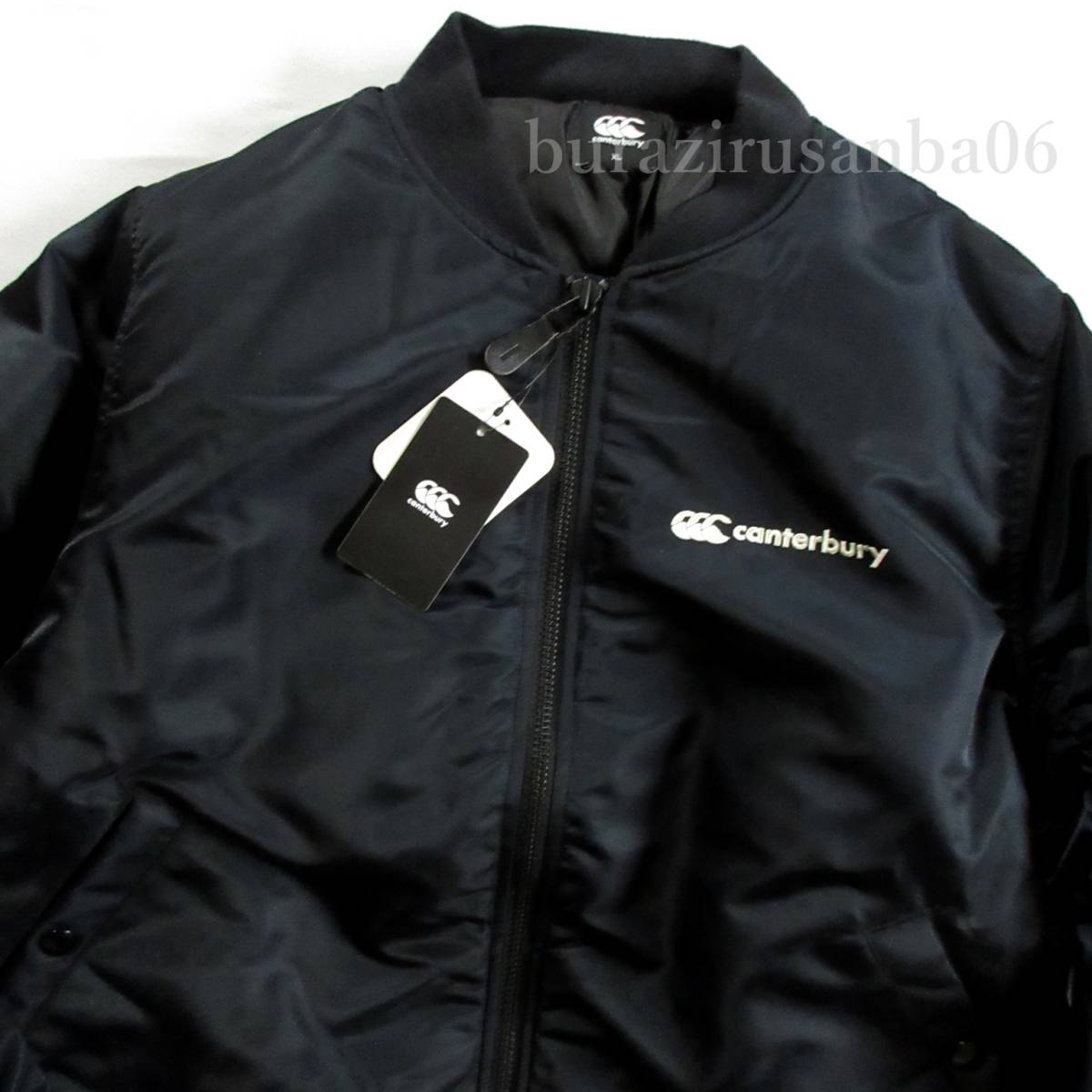 メンズ XL◆未使用 定価24,200円 canterbury カンタベリー MA-1 ディフェンダー ジャケット 秋冬 軽量 中綿 ボンバー DEFENDER JACKET_画像3