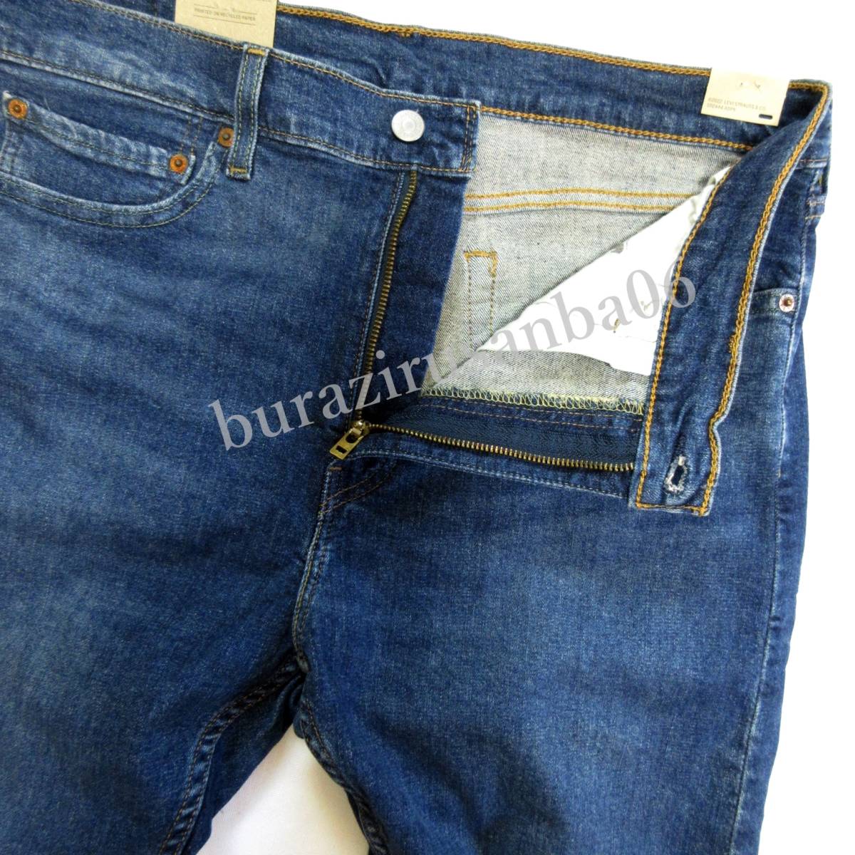 W34 未使用 リーバイス Levi's 510 SKINNY スキニー デニムパンツ ジーンズ 縦落ち 程よいストレッチ メンズ 美脚効果抜群 05510-1082_画像3