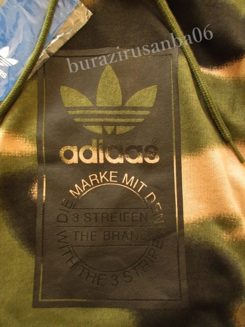 メンズ L◆未使用 定価2万 adidas originals アディダス オリジナルス 上下セット カモ柄 CAMO スウェット パーカー パンツ セットアップ_画像4