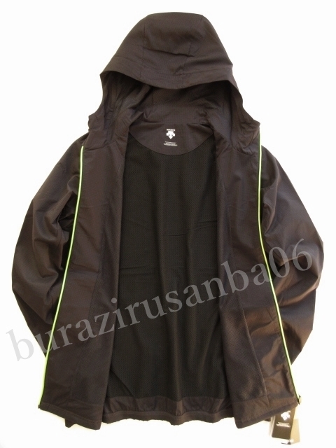 メンズ M◆未使用 定価27,390円 DESCENTE デサント Move Sport HEAT NAVI SOLOTEX ウインドブレーカー ジャケット パンツ セットアップ_画像4