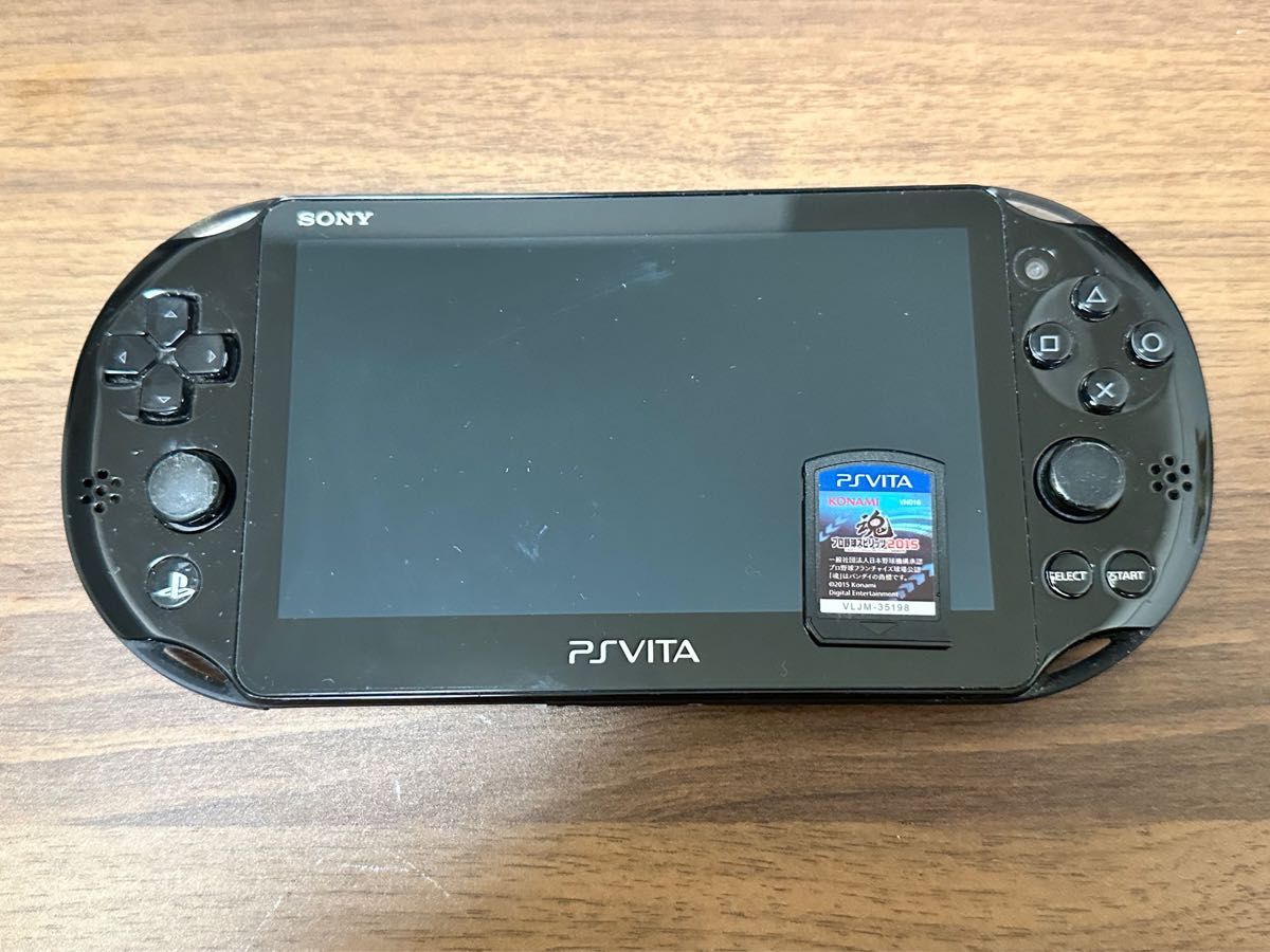 本物の製品を販売する PS Vita PCH-2000 ブラック プロ野球スピリッツ