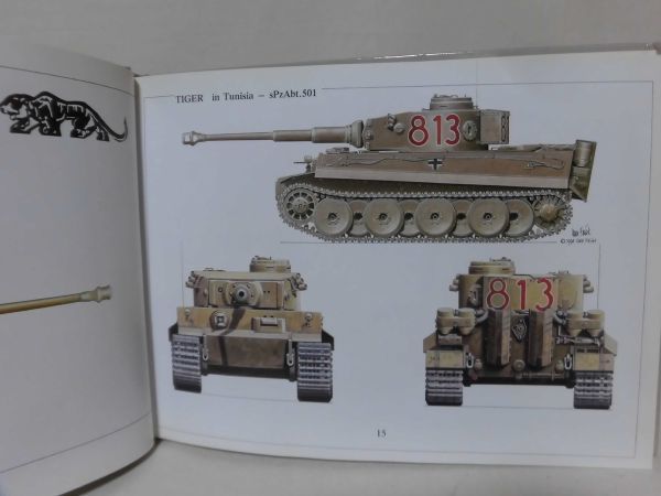 洋書 ティーガーI,シュトルムティーガーディテール写真集 TIGER and STURMTIGER in Detail Ryton Publications 1994年発行[10]B1371_画像3