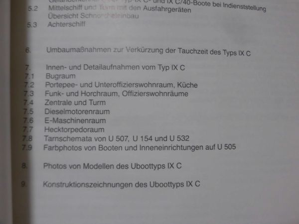 洋書 UボートIX C型 模型製作資料本 Vom Original zum Modell Uboottyp IX C Bernard & Graefe Verlag発行[1]B1357_画像3