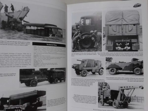 洋書 第二次大戦 イギリス軍用トラック写真資料本 British Military Trucks of World War II Tankograd Publishing 2012年発行[10]Z0282_画像4