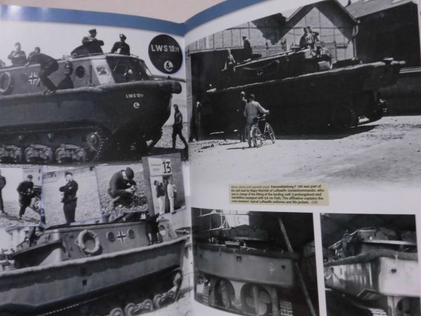 洋書 ドイツ工兵 水陸両用車両写真資料本 German Pioneer Equipments and Vehicles The amphibious vehicles [10]Z0283_画像10