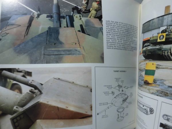 洋書 M1エイブラムス ディテール写真資料本 WARMACHINES No.6 MILITARY PHOTO FILE M1-M1IP-M1A1 ABRAMS バーリンデン発行[1]B1352_画像9