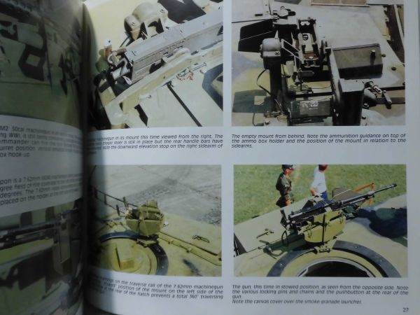 洋書 M1エイブラムス ディテール写真資料本 WARMACHINES No.6 MILITARY PHOTO FILE M1-M1IP-M1A1 ABRAMS バーリンデン発行[1]B1352の画像5
