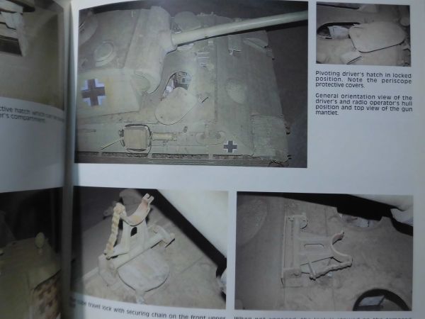 洋書 パンター戦車A型 ディテール写真資料本 Armor in detail No.2 PANTHER Ausf.A （Sd.Kfz.171） バーリンデン発行[1]B1351_画像6