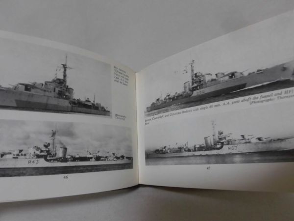 洋書 第二次大戦 イギリス海軍駆逐艦写真資料本 2冊セット BRITISH FLEET AND ESCORT DESTROYERS vol.1・2 [2]E0229_画像9
