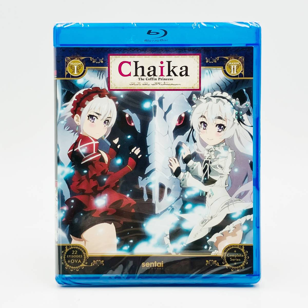 【送料込】棺姫のチャイカ 第１+２期 全22話+OVA(北米版 ブルーレイ) Chaika the Coffin Princess blu-ray BD_画像1