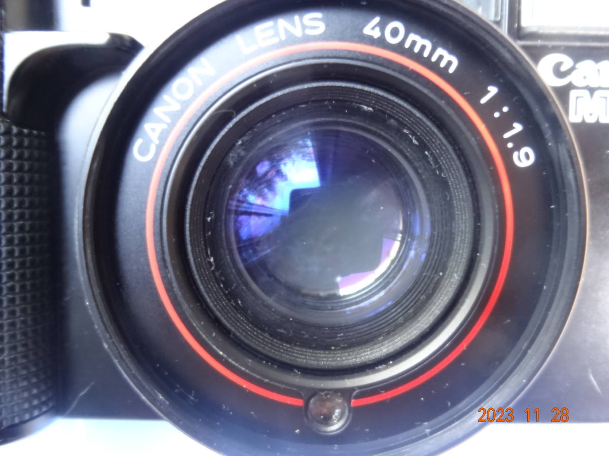 Canon　キャノン　AF35ML　1:1.9　40㎜　_画像6