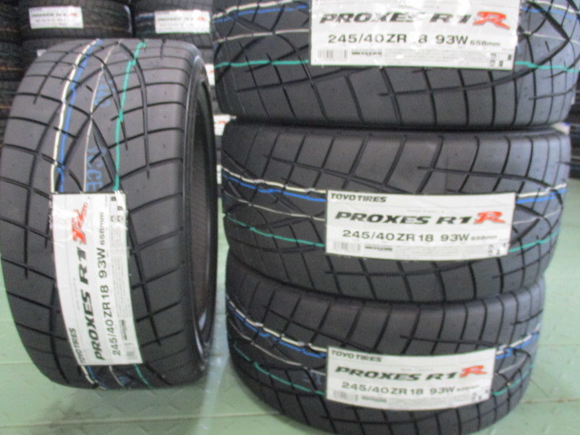 【2023年製】ＴＯＹＯ【245/40R18】トーヨー プロクセス Ｒ１Ｒ 245/40-18 PROXES 4本価格 4本送料税込み￥84000～ 夏用_画像1