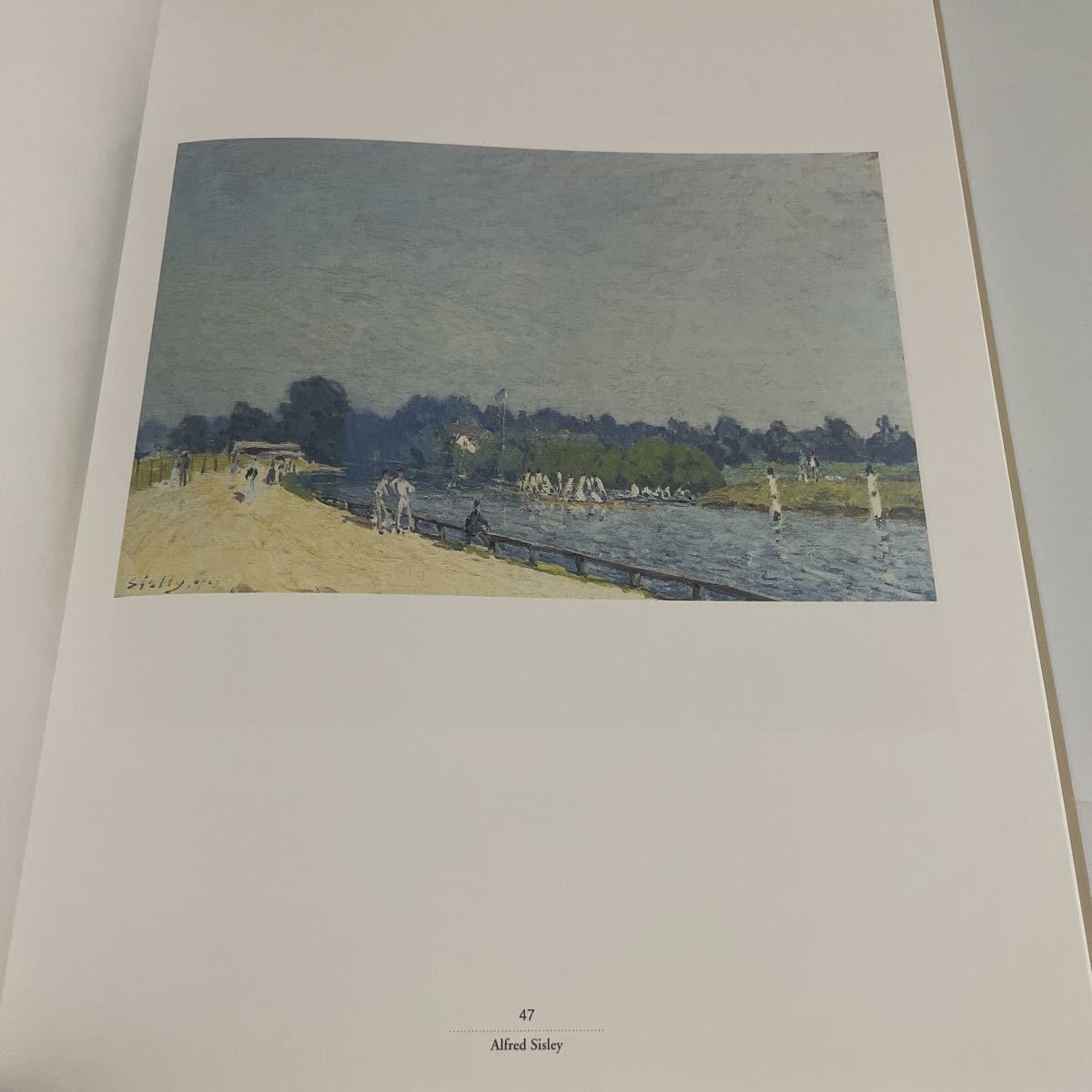 シスレー展 Exposition Alfred Sisley 図録 画集 作品集 2000年 アルフレッド・シスレー_画像9