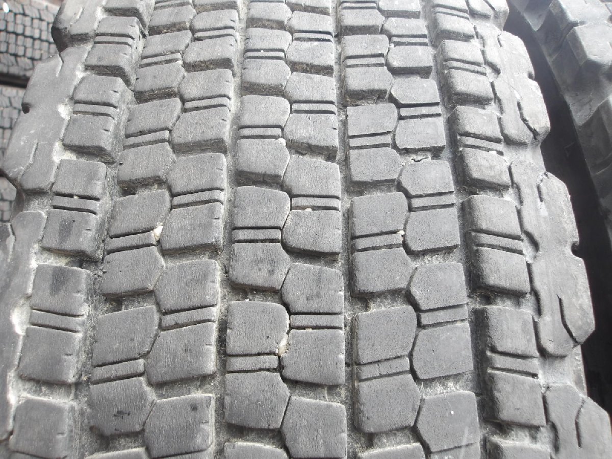 L152-3 225/90R17.5 冬6本セット スタッドレス LT 127/125L 225/90-17.5 225-90-17.5 ブリヂストン W900 チューブレス_画像7