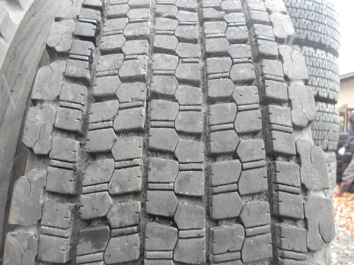 L152-3 225/90R17.5 冬6本セット スタッドレス LT 127/125L 225/90-17.5 225-90-17.5 ブリヂストン W900 チューブレス_画像2