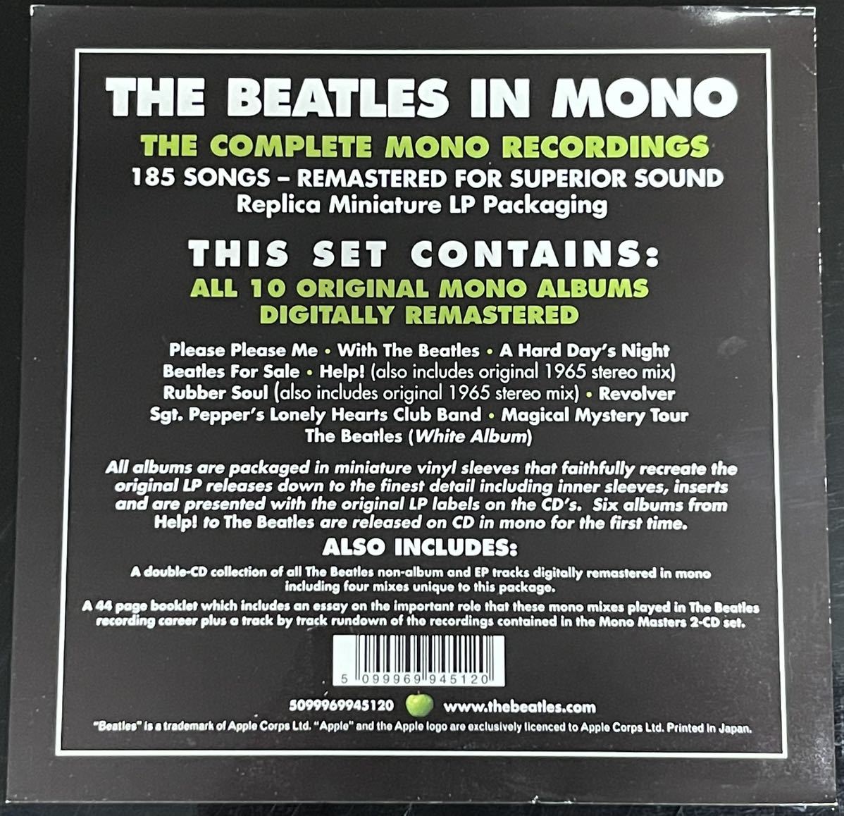 【THE BEATLES】ザ・ビートルズ　MONO BOX「THE BEATLES IN MONO」（13CD）完全初回限定盤_画像6