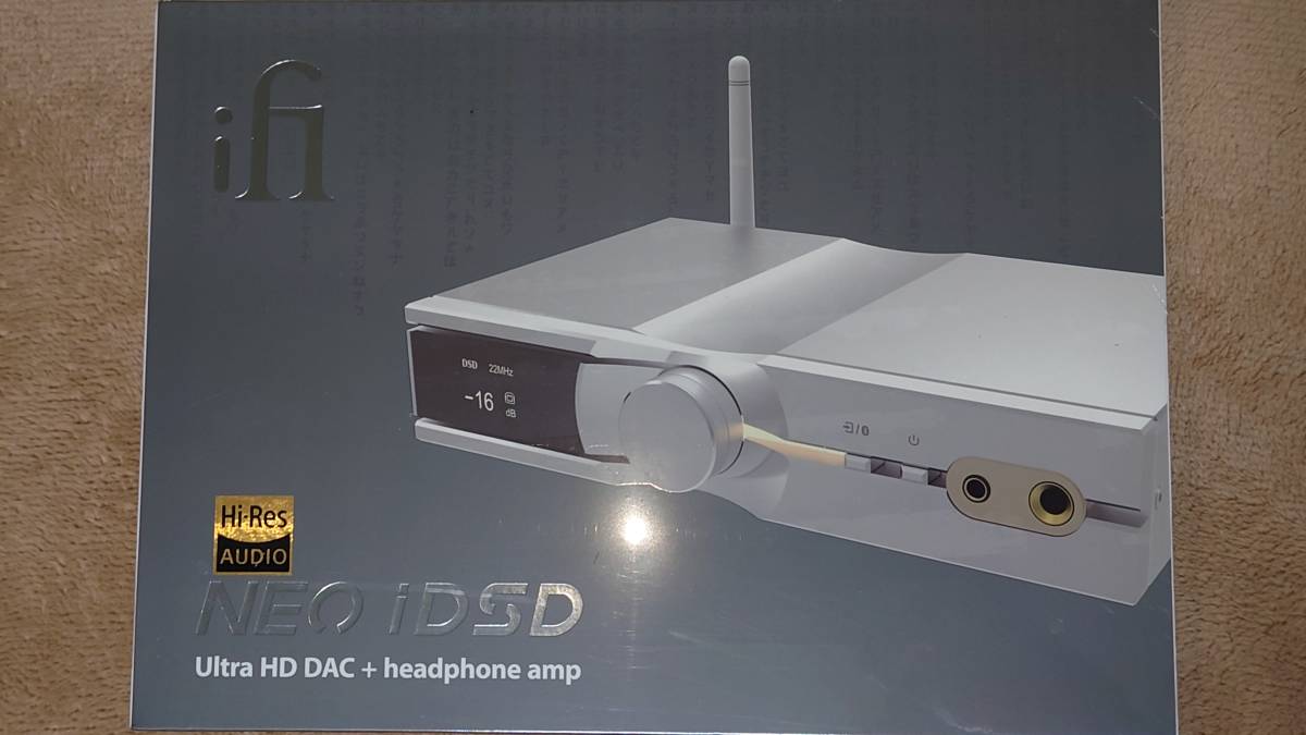 ☆新品未使用☆iFi-Audio USB DAC ヘッドホンアンプ NEO iDSD PCM768/DSD512/MQAフルデコード対応USB, S/PDIF, Bluetooth対応_画像1