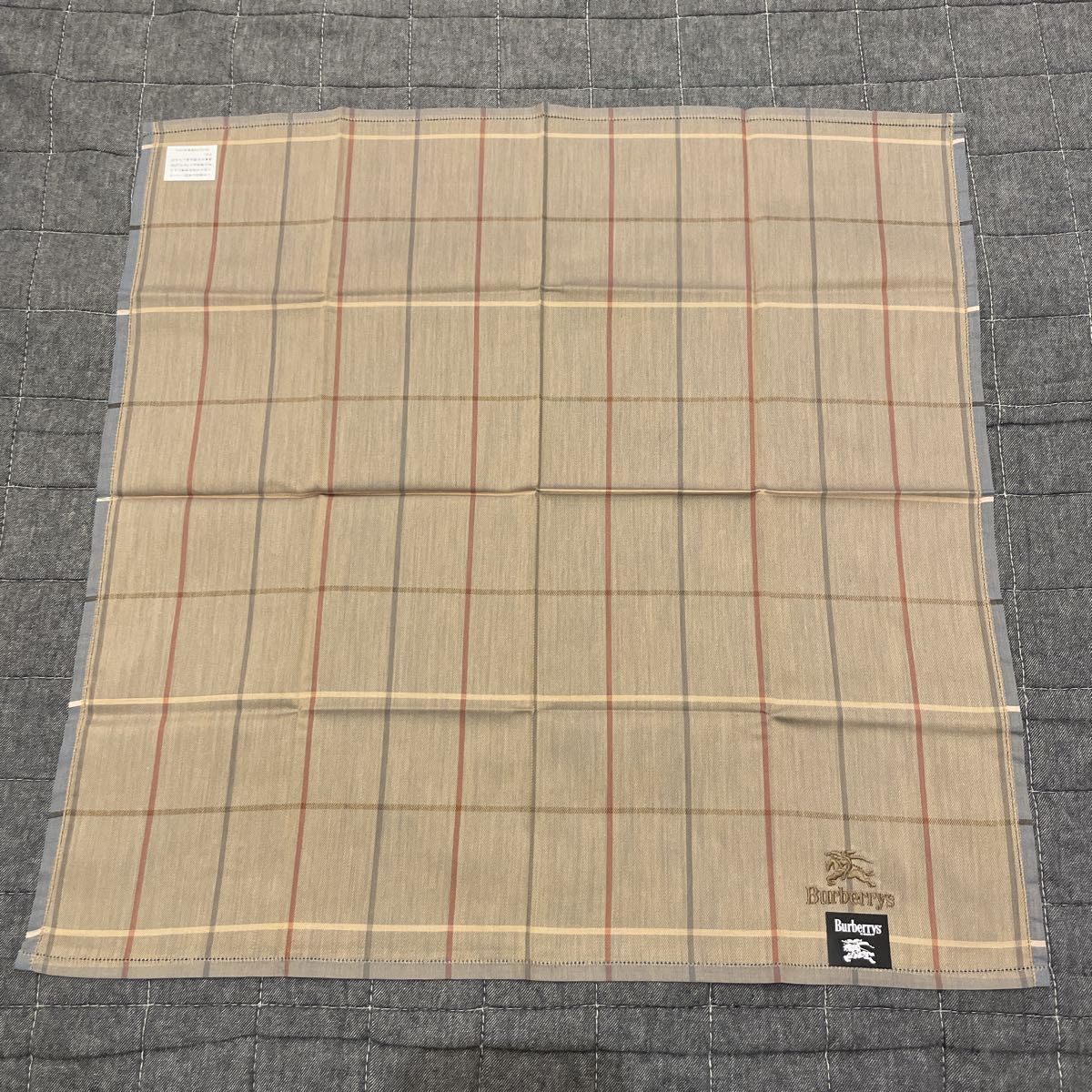 新品未使用品 Burberry バーバリー ノバチェック ハンカチ 3枚セット