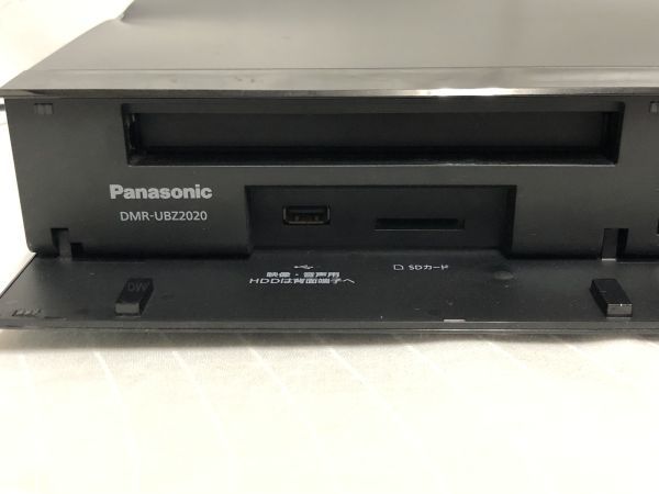 Panasonic DMR-UBZ2020 ブルーレイレコーダー パナソニック_画像2