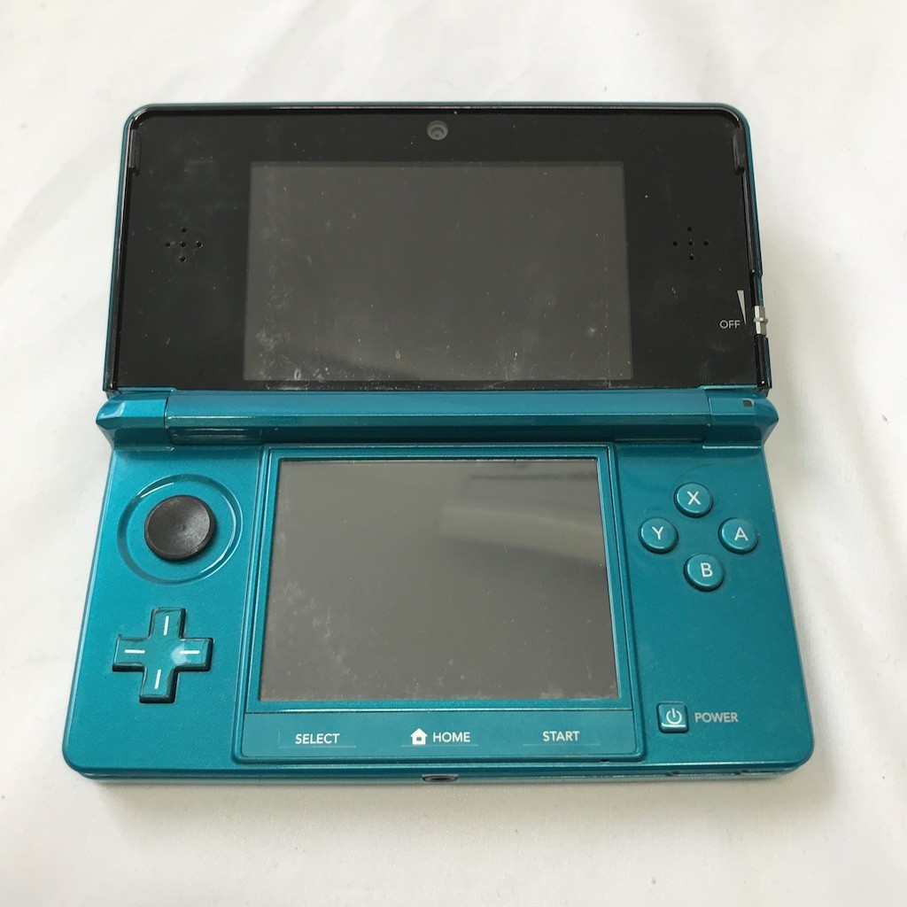 任天堂 NINTENDO 3DS CTR-001 ブルー ゲーム機 本体 関Y1023-19_画像6
