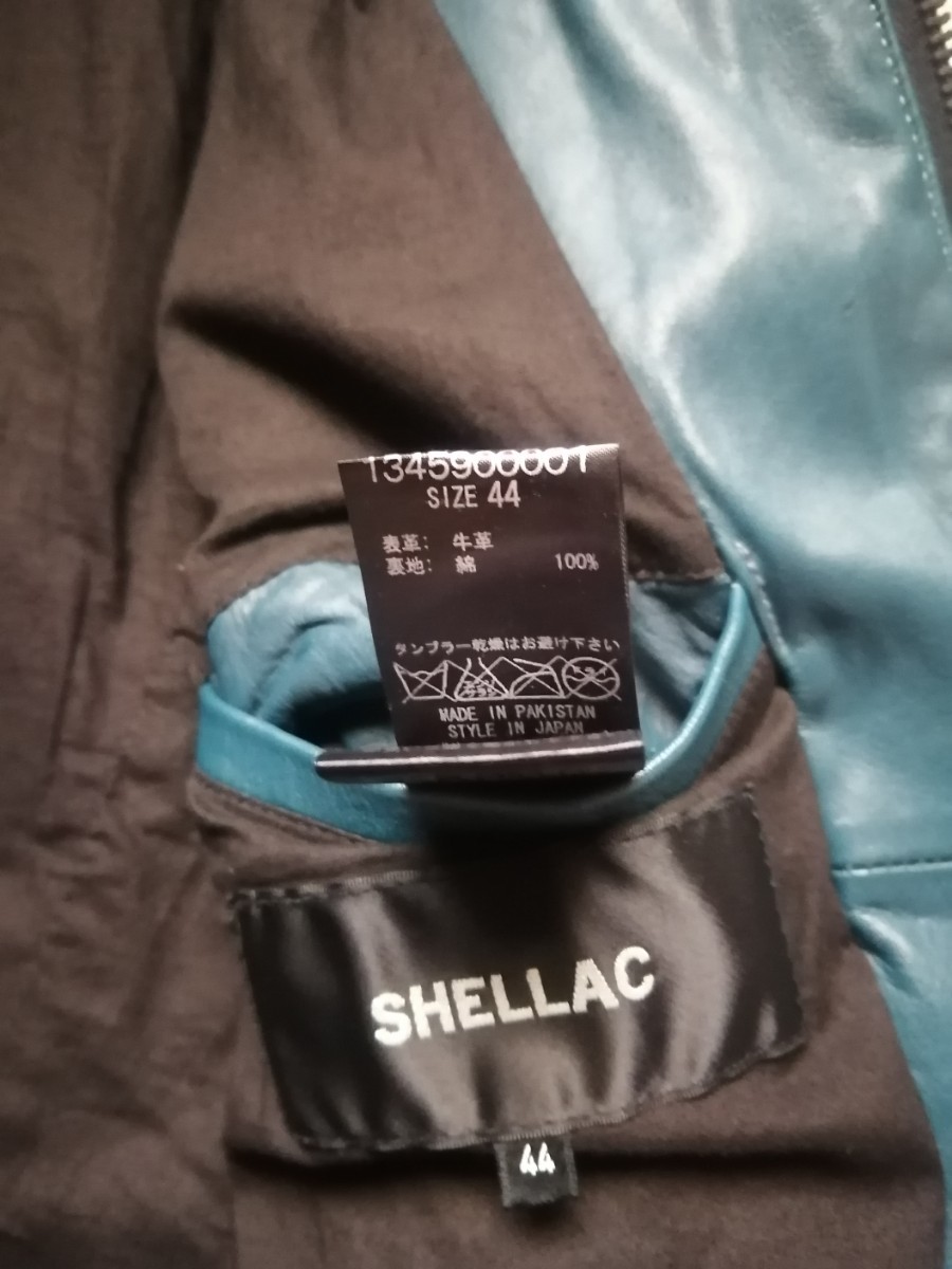 SHELLAC シェラック ライダースジャケット レザージャケット オール