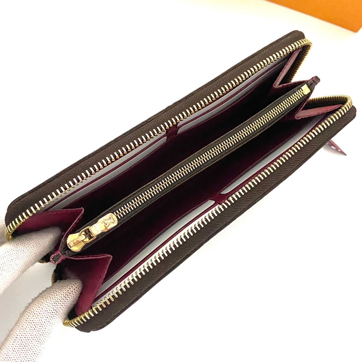 新品仕様 ルイ ヴィトン ポルトフォイユ クレマンス フューシャ