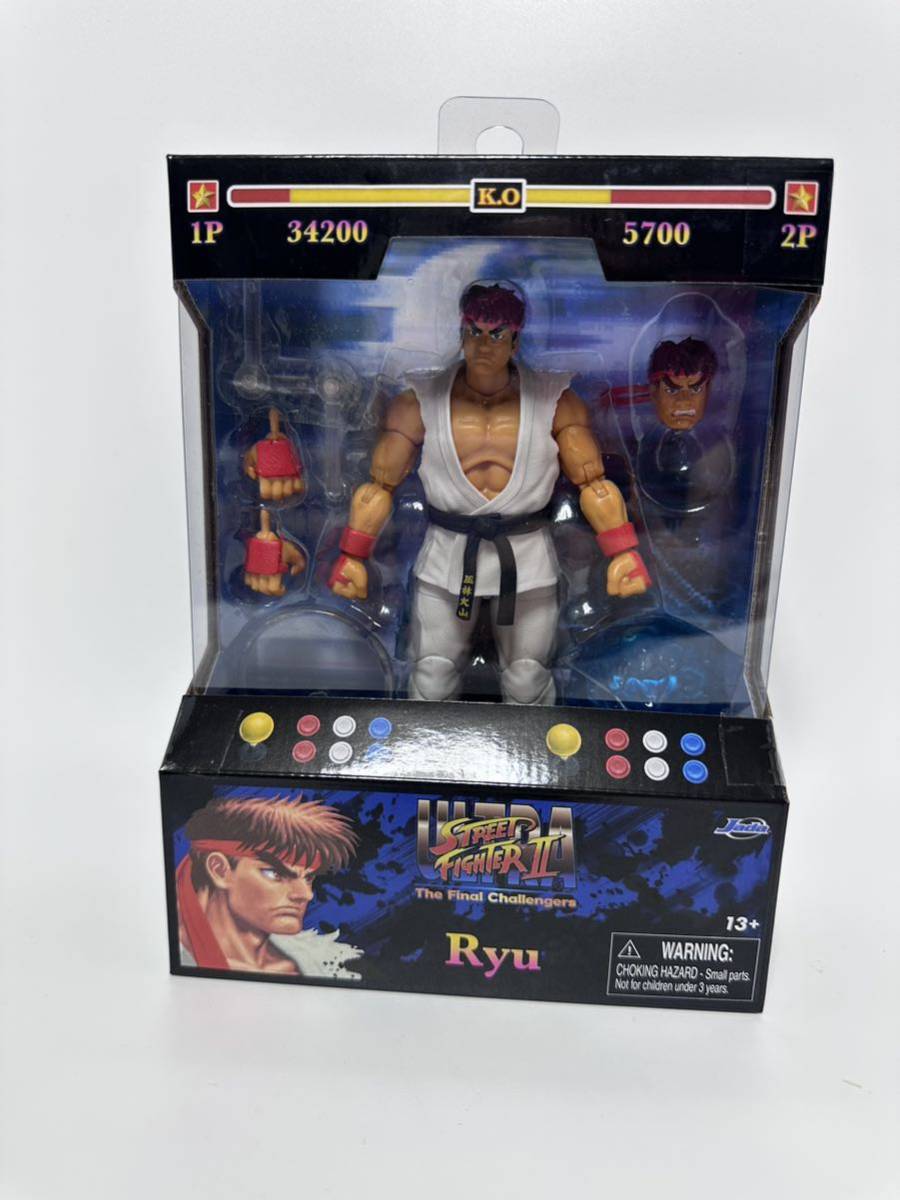  unopened Ultra Street Fighter II Ultra Street FighterryuuRyu 1/12 Jada Toys