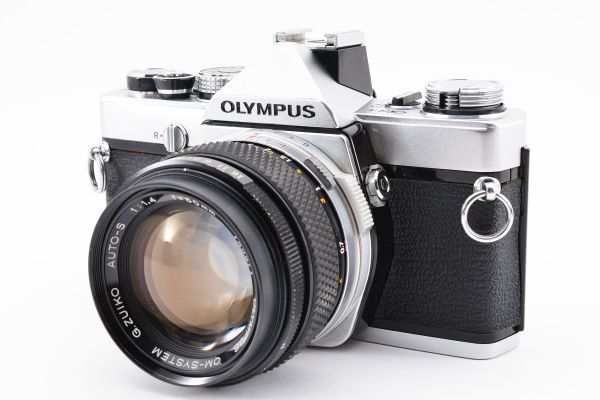 [美品] オリンパス OLYMPUS OM-1 一眼レフ 35mm フィルムカメラ + G.ZUIKO AUTO-S 50mm f/1.4 2012462_画像2
