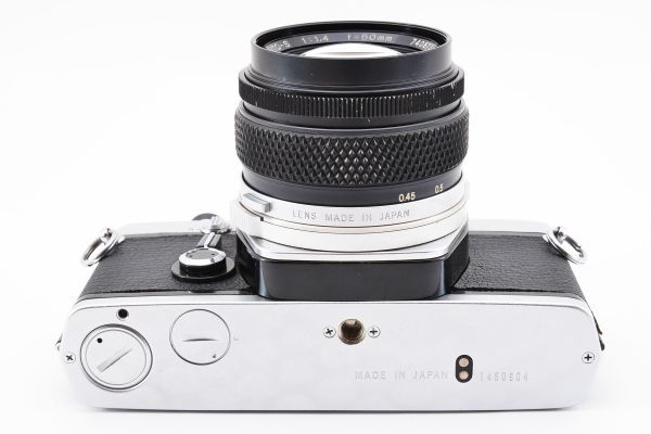 [美品] オリンパス OLYMPUS OM-1 一眼レフ 35mm フィルムカメラ + G.ZUIKO AUTO-S 50mm f/1.4 2012462_画像6