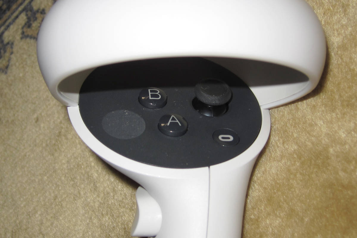 ☆ Oculus Quest 2(Meta)コントローラー左右セット 中古 ☆(映像機器