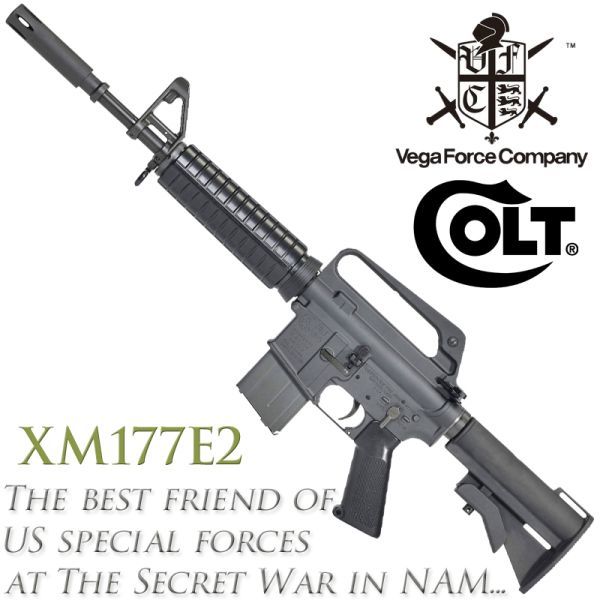 [Новая ☆ Мгновенная доставка] VFC GAS Blow Back Back Colt XM177E2 (JP Ver./Colt Licensed) *Япония спецификация/V3 V3 GBBR [номер детали: VF2J-LXM177-BK01]