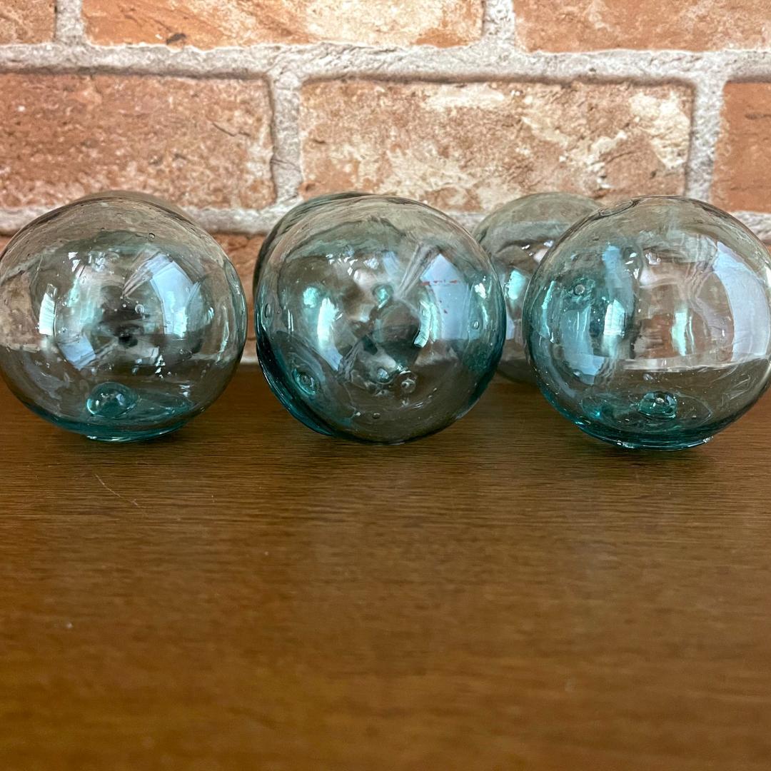 小樽のガラス浮き玉（直径6cm位 6個セット）№304_画像5